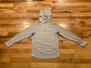 Vineyard Vines Pullover Hoodie Adult XS Gray Long Sleeve Performance Casual Mens - Picture 1 of 10