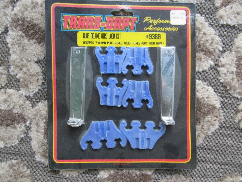 Trans-Dapt Competition Style Wire Loom Kit Contains 6 separators 4 brackets - Image 1 of 1