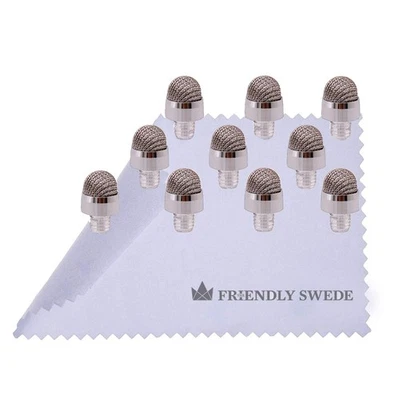 Stylus Replacement Tips for Touch Screens - 10 Extra Long Fiber Tips - Image 1 of 4