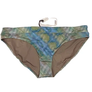 prAna Damen XL Sommer Wave Mirage Batik Bikinihose Strand Resort Urlaub - Bild 1 von 6