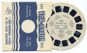 The Mohawk Trail Autumn Foliage Mass 1950 View-Master Single Reel 275 - Picture 1 of 1