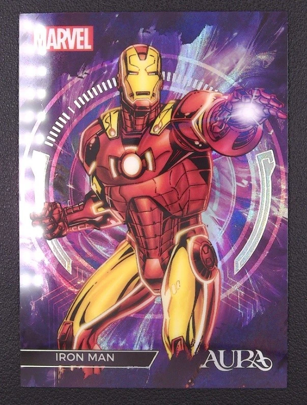 Iron Man 2025 Kakawow Aura Marvel The Legend of Iron Man Purple /45 #AM-IIP-05 - Image 1 of 2
