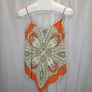 INC International Concepts seidiges Paisley-Tanktop mit Taschentuchsaum, 0 - Bild 1 von 8