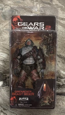 Figura Gears of War 2 - Grenadier Beast Rider - NECA - 2009 NUEVA EN CAJA Foto 1 de 4