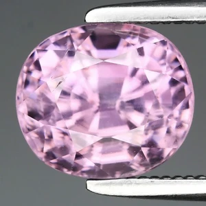 💎 2.92ct VS Cushion Natural Purplish Pink Zircon - Unheated Tanzania Gemstone - Picture 1 of 4