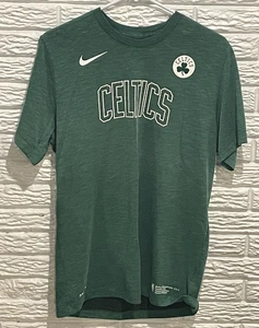 Boston Celtics The Nike Tee Dri-fit T-Shirt Men’s Size Medium NBA Green Heather - Picture 1 of 13
