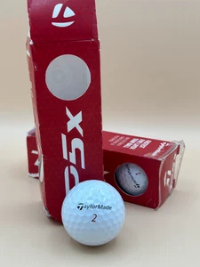 NUEVAS pelotas de golf TaylorMade TP5x 2024 - 2 mangas - 6 pelotas en total #'s 1 y 2 - Imagen 1 de 7