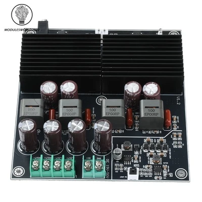 Dual Core TPA3255 HiFi Stereo 2CH Class D Audio Power Amplifier Board 2*600W - Image 1 of 4