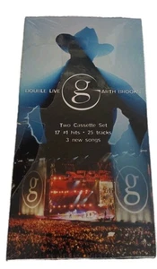 Garth Brooks Live 1998 Double Cassette Tapes 25 Country Tracks + 3 New Songs - Imagen 1 de 5
