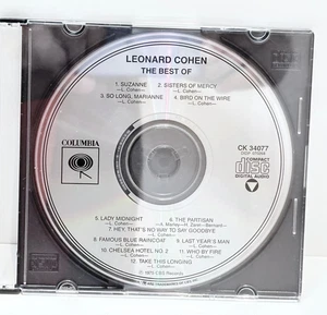 Leonard Cohen - The Best Of (CD, 1975, Columbia Records) in Slim Jewel Case - Picture 1 of 2