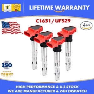 4x Ignition Coil for Volkswagen VW Jetta MK5 MK6 GTI Rabbit Golf Passat CC 2.5L - Picture 1 of 12