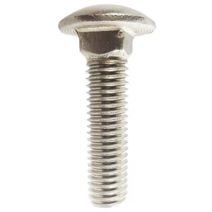 1/2-13 Carriage Bolts Stainless Steel  With Option to Add Nuts and Washers - Imagen 1 de 88