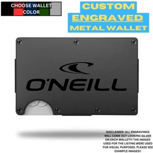 Tabla de surf O'neill grabada con láser en una billetera de aluminio - Imagen 1 de 9