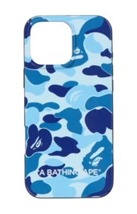 A BATHING APE ABC CAMO iPhone16 PRO MAX CASE Blue - Photo 1 sur 2