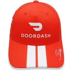Sombrero ajustable uniforme de tablero de puerta Bubba Wallace rojo/blanco bandera a cuadros para hombre - Imagen 1 de 5
