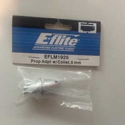 E-FLITE - 5MM PROP ADPT W COLLET RC Airplane Propeller Adapter (EFLM1925) - Image 1 of 2