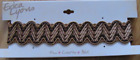 Erica Lyons Choker Necklace Brown Weaved Nwt Cute