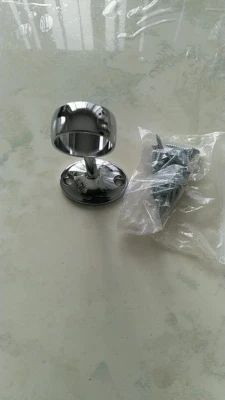 4 X Staffe di Supporto Asta Centrale Portasciugamani 25mm Cromate - Immagine 1 di 2