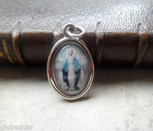 Médaille ovale en résine Vierge Miraculeuse - Imagen 1 de 2