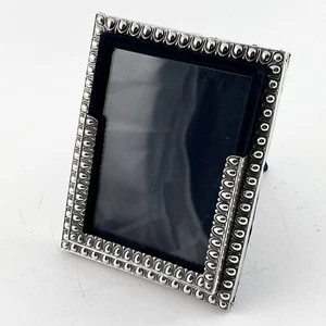Unusual Design Antique Sterling Silver Photo Frame - Picture 1 of 5