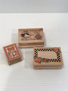 Mary Engelbreit stamps, Mary Engelbreit scrapbook supply, frame stamp, thank you - Picture 1 of 1