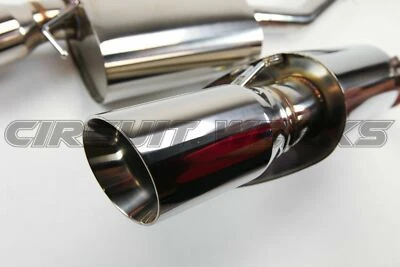 335i BMW Catback Exhaust E90 E92 07-13 Twin Turbo N54 Sedan Coupe Thick Wall RWD - Image 1 of 4