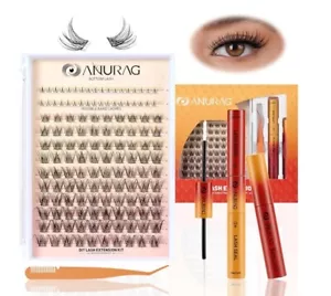Natural Lash Extension Kit 168Pcs Lash Clusters Kit Wispy Eyelash 9-12MM - Picture 1 of 4