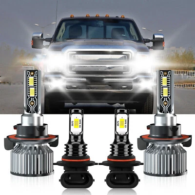 Faro LED bombilla antiniebla alta baja 6500K para Ford F-550 Super Duty 2005-2022 Foto 1 de 4