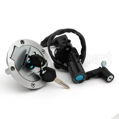 Interruptor de ignição tampa de gás combustível conjunto de trava de assento para Yamaha YZF R3 2016 2017 2018 - Imagem 1 de 4