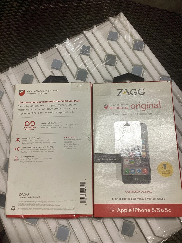 [2-УПАКОВКА] Протектор экрана закаленное стекло для iPhone SE / 5 / 5S / 5C - Изображение 1 из 1