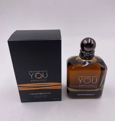 Nuevo y Sellado Más Fuerte Contigo Absolutamente EDP 3.3 OZ Perfume Spray Nuevo Regalo Foto 1 de 4