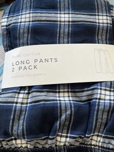 PVP £30 Talla 2XL Algodón Marks And Spencer Para hombres 2 Pantalones Largos PVP £35 Nuevo - Imagen 1 de 3