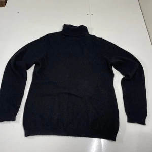Charter Club Pullover Gr. Petite Large schwarz Kaschmir Rollkragen leise Luxus - Bild 1 von 10