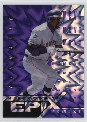 Pinnacle Epix Moment 1998 púrpura Mo Vaughn #E17 Foto 1 de 2