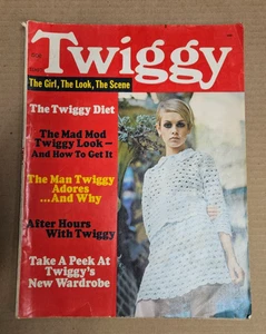 Twiggy: The Girl The Look The Scene From 1967 Magazine VOL 1 No 1 - Picture 1 of 3
