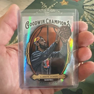 2020 Goodwin Champions LeBron James Basketball Silver Foil #GB-10 - Image 1 of 2