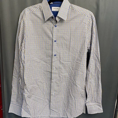 DUCHAMP London Tailored Fit 15/m Men’s Dress Shirt (b35.5) - Image 1 of 4