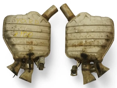 2013 - 2015 Audi A8 A8l D4 4.0L Exhaust Muffler Silencer Rear Rh Lh Set Of 2 - Imagem 1 de 4