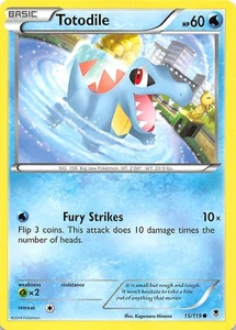 Totodile 15/119 XY - Phantom Forces Pokemon 008016 - Picture 1 of 2