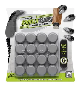 1 Zoll Stuhlgleiter - selbstklebende Möbelschoner für Teppich & Böden - Bild 1 von 6