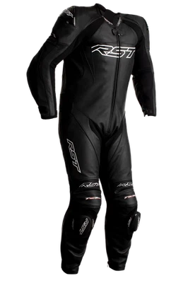 RST Tractech Evo 4 Youth 1 piece Black/Black Race Track Sport Leather Suit - Image 1 of 2