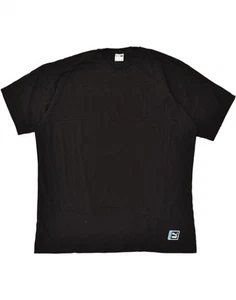 PUMA Mens T-Shirt Top Large Black Cotton AR40 - Picture 1 of 3