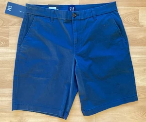 GAP Herren Flat Front Short Dull Blue Größe 32 - Bild 1 von 5
