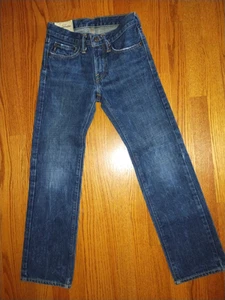 abercrombie kids, blue jeans for boys, classic straight, 100%cotton, size 10 - Picture 1 of 7