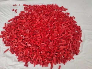 Lego Basic rot 3 kg gewaschen - Bild 1 von 3