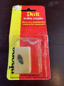 ACOPLADOR EN LÍNEA permite conectar 2 cables de línea modulares Hazlo 501031 - Imagen 1 de 2
