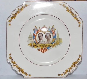 Wedgwood & Co. Ltd. Long May They Reign Teller George & Elizabeth 1939 - Bild 1 von 2
