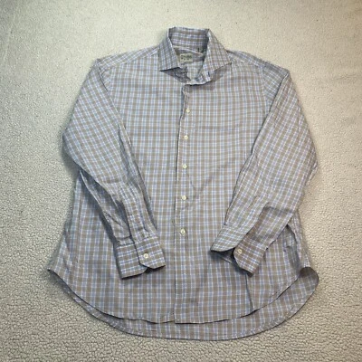 Gitman Bros. Mens Plaid Button Down Long Sleeve Dress Shirt - Image 1 of 4