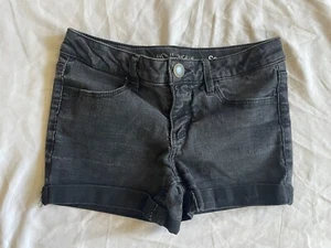 So Girls Denim Shorts Black Size 12 - Picture 1 of 3