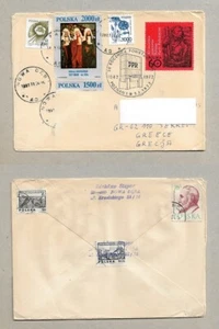 POLEN LUFTPOSTBRIEF - BRIEFMARKEN - .. - Bild 1 von 3